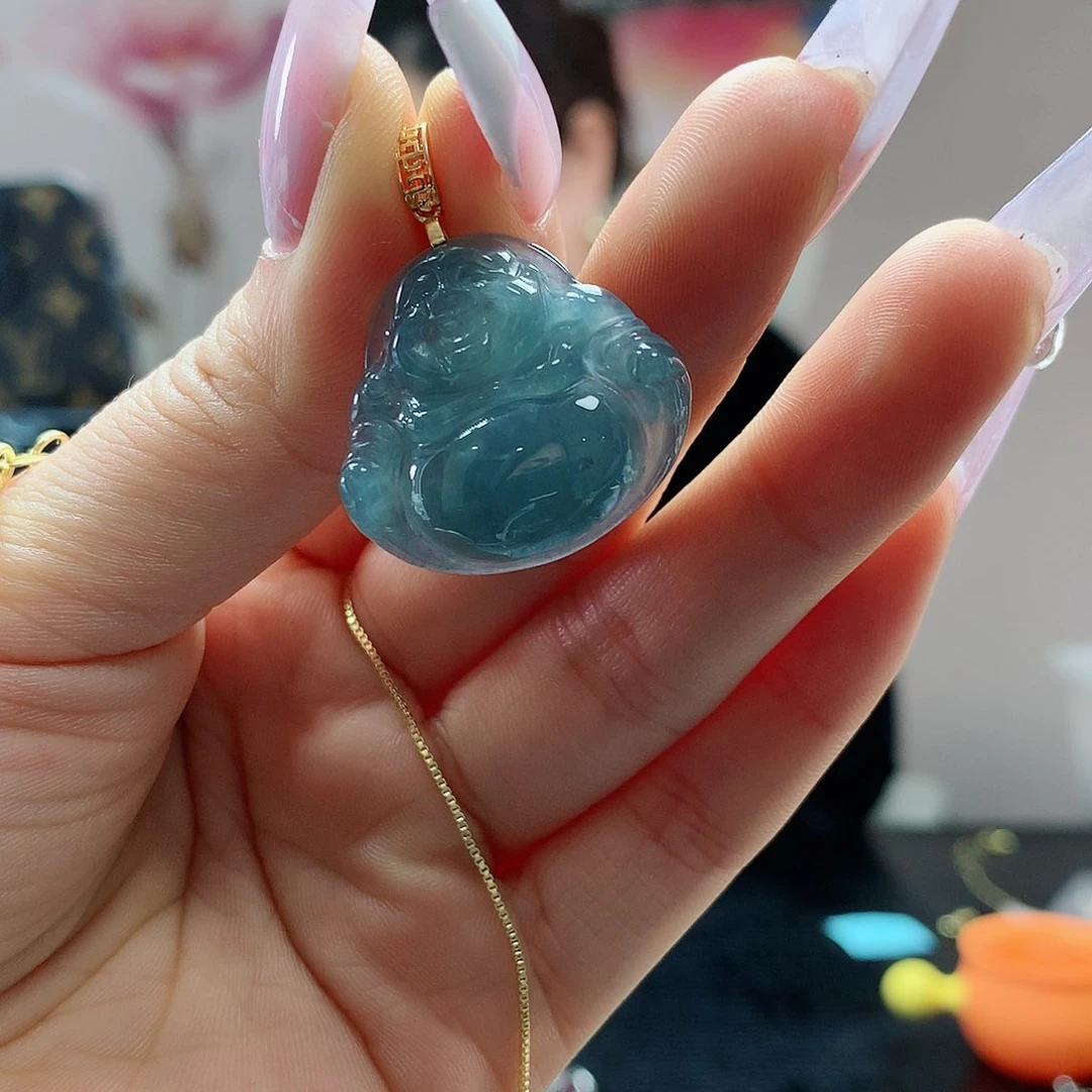 【闪购商品】翡翠吊坠(赠链)未镶嵌