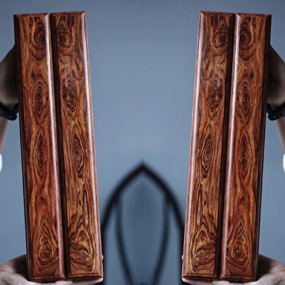 老料花梨原木摆件直播间选料