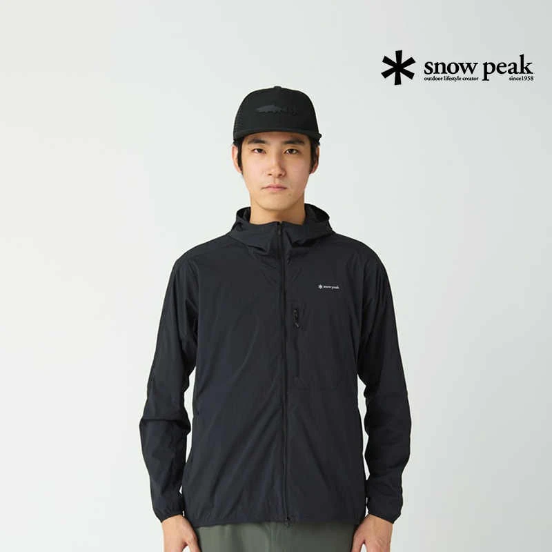 snowpeak雪峰2025春夏户外飞钓Ultralight连帽衫轻薄运动休闲外套