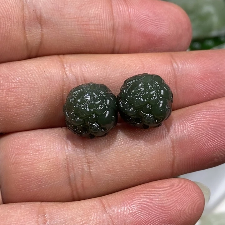 和田玉（糖玉）未镶嵌车挂