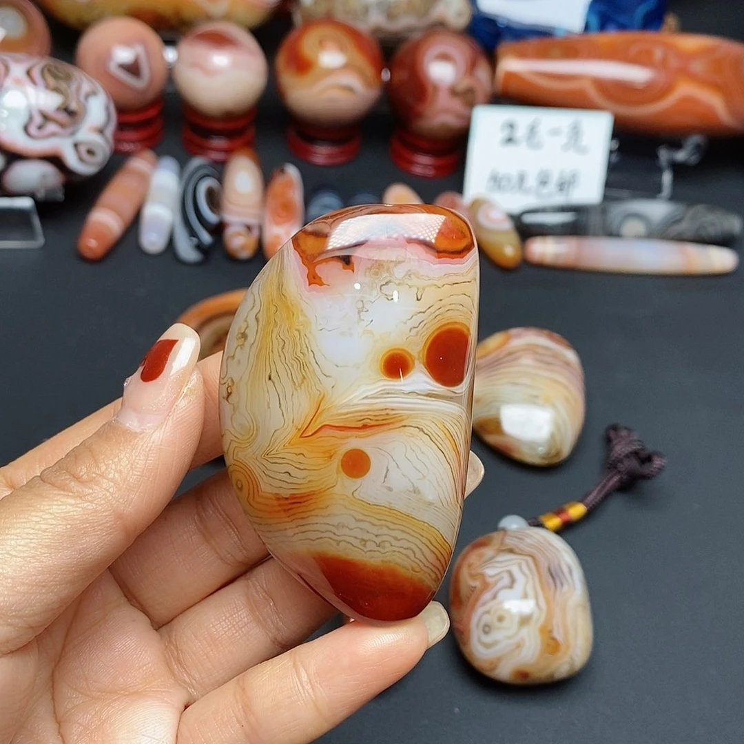 玛瑙/玉髓两毛未镶嵌阳****3