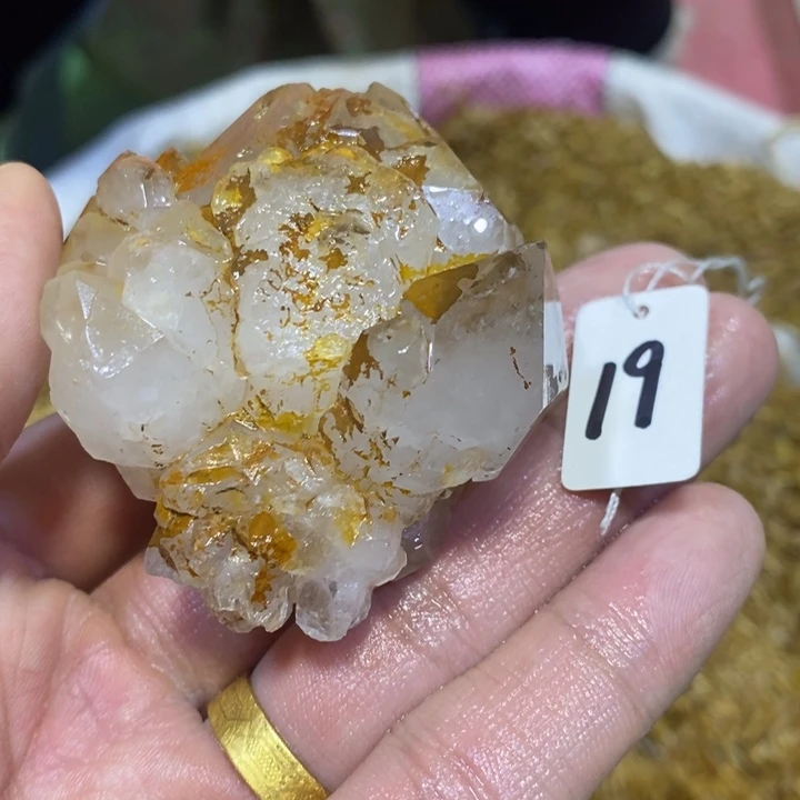 水晶水晶原石摆件未镶嵌