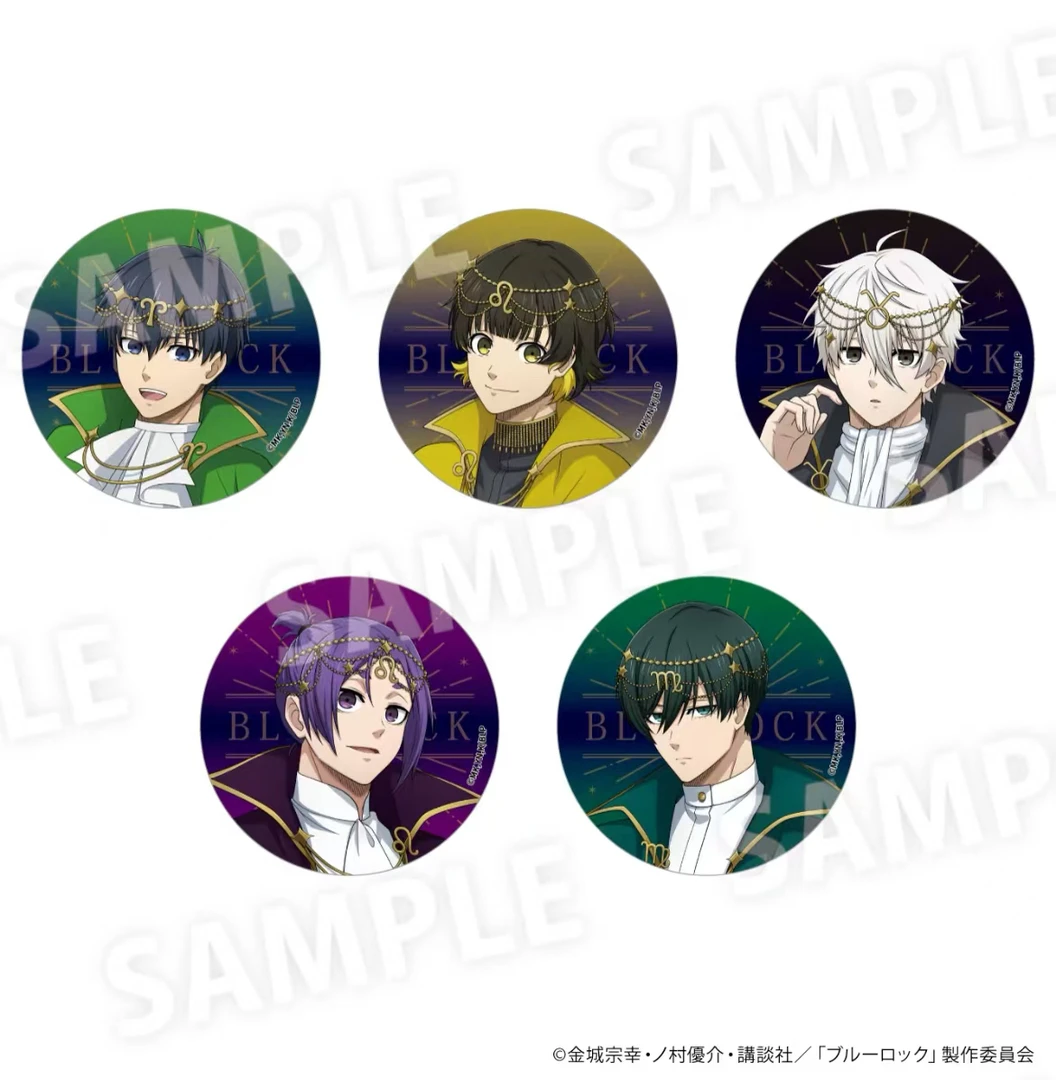 【藏谷馆】盲抽单抽 蓝色监狱x堂吉柯德联名吧唧徽章 透卡 蓝锁