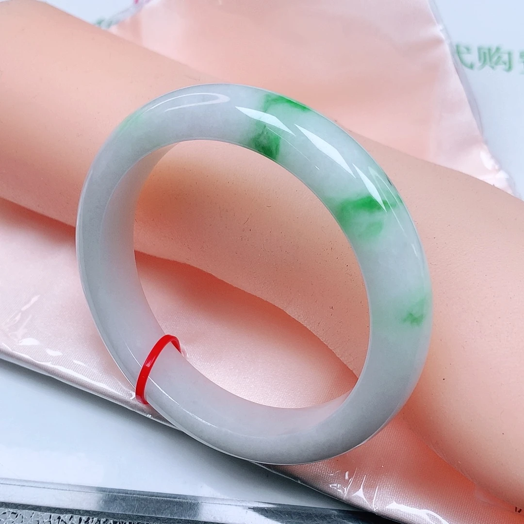 翡翠未镶嵌手镯s66104正59