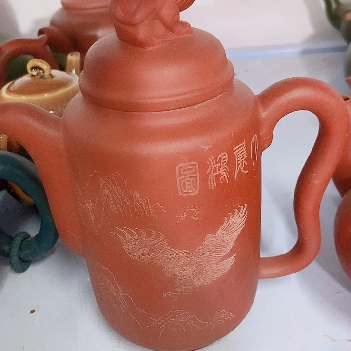 紫砂茶杯宜兴紫砂全手工制作