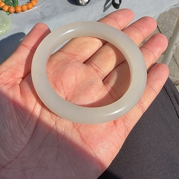 ╰***╮和田玉未镶嵌颈饰