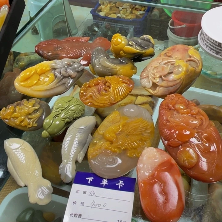 石英质玉把件未镶嵌欣****2