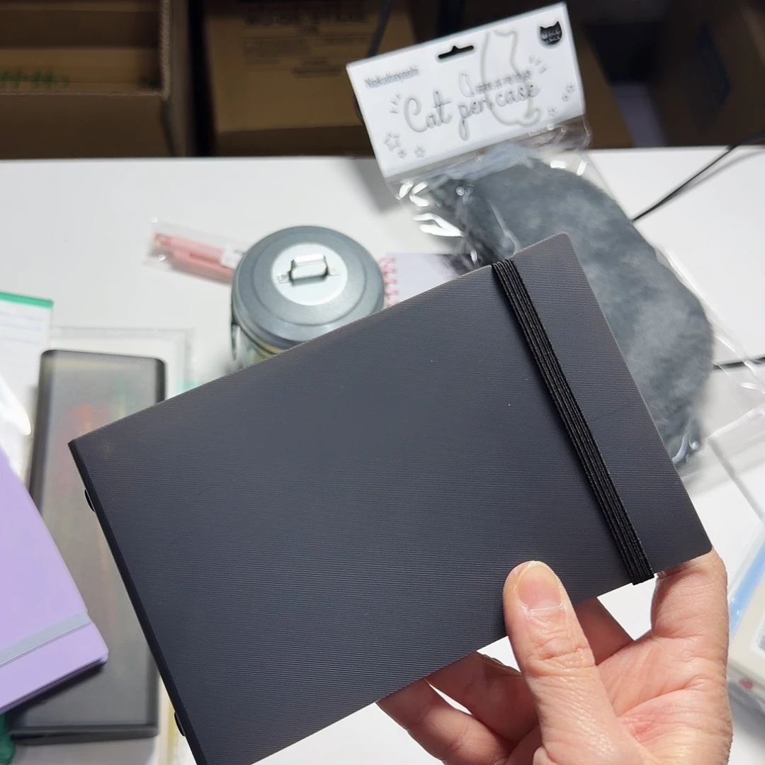 滿樂文B7活頁本,黑色