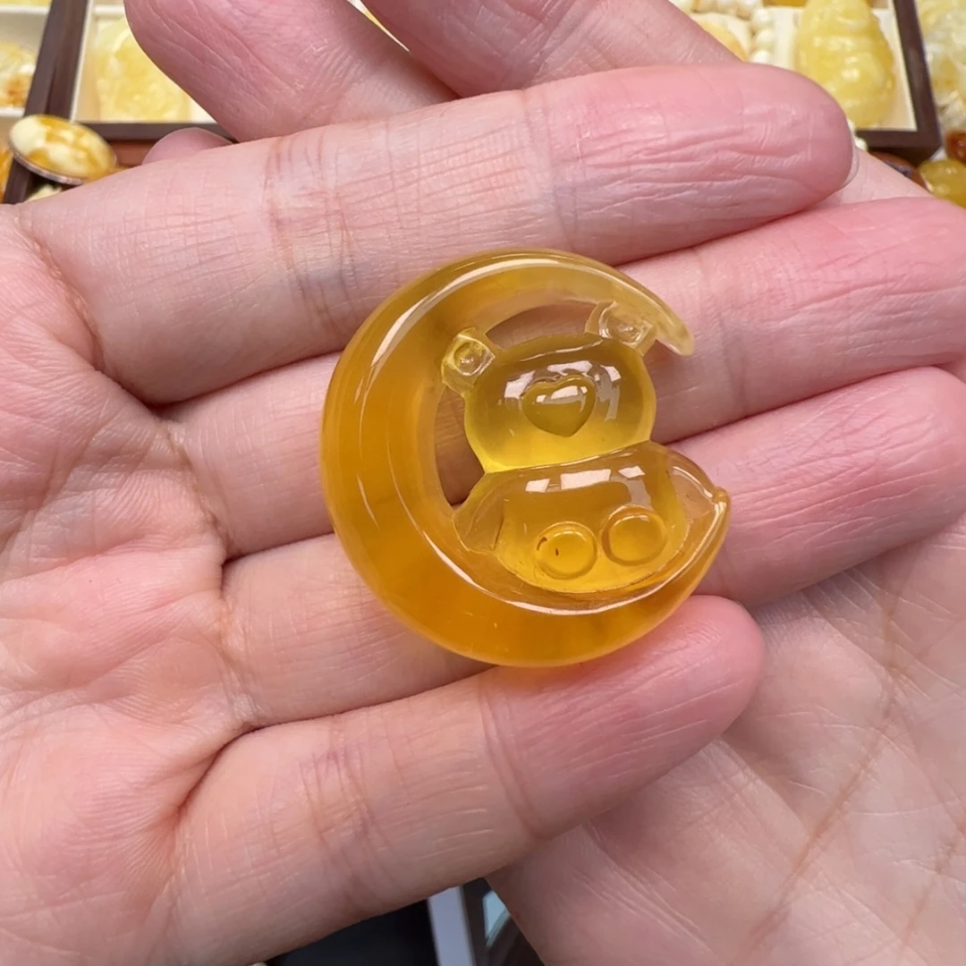 蜜蜡未镶嵌裸石蜜蜡