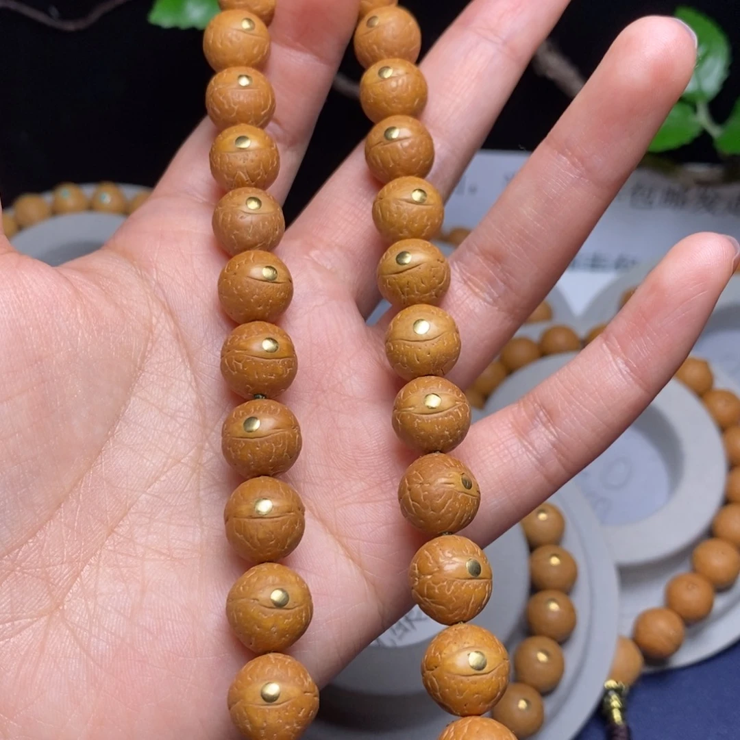 吊坠凤眼菩提11.5手持铜