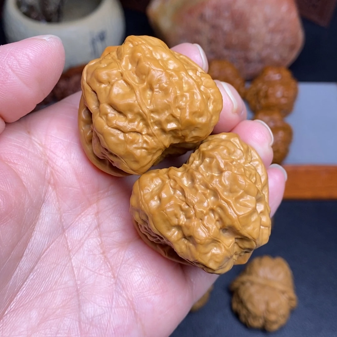 文玩核桃把件41.5蛙