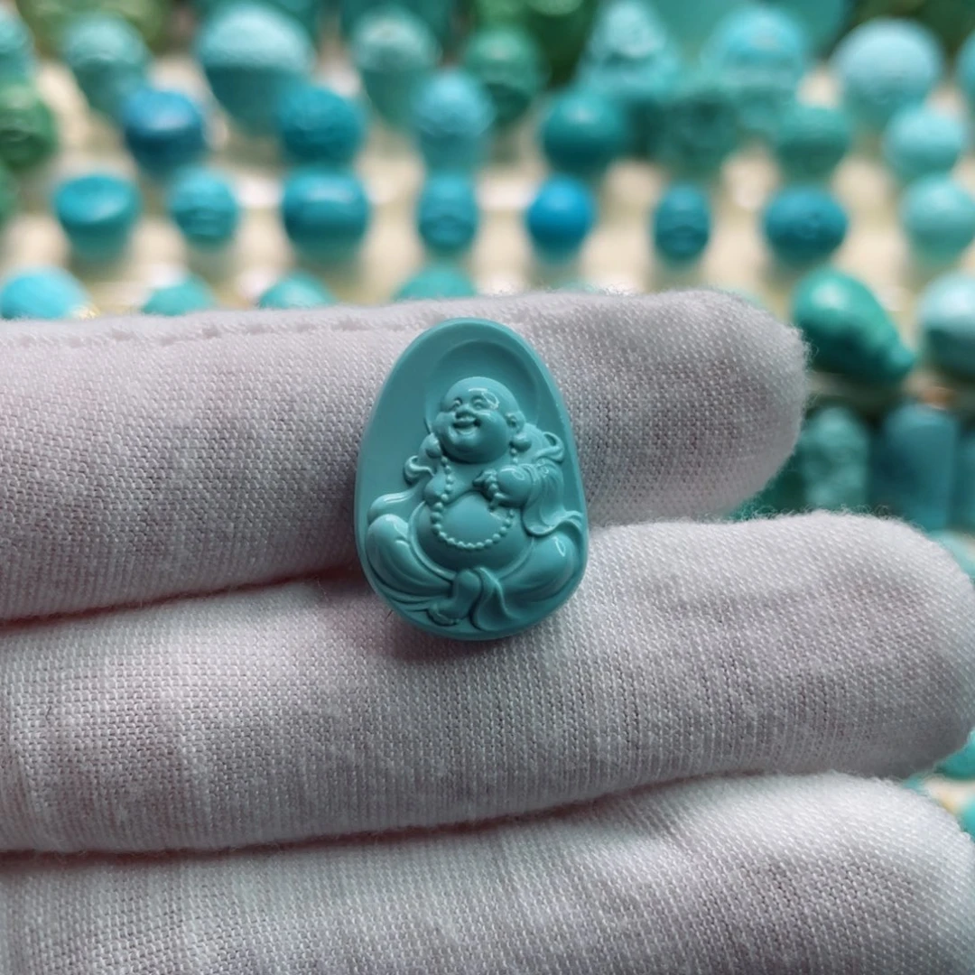 绿松石珠宝奇石未镶嵌