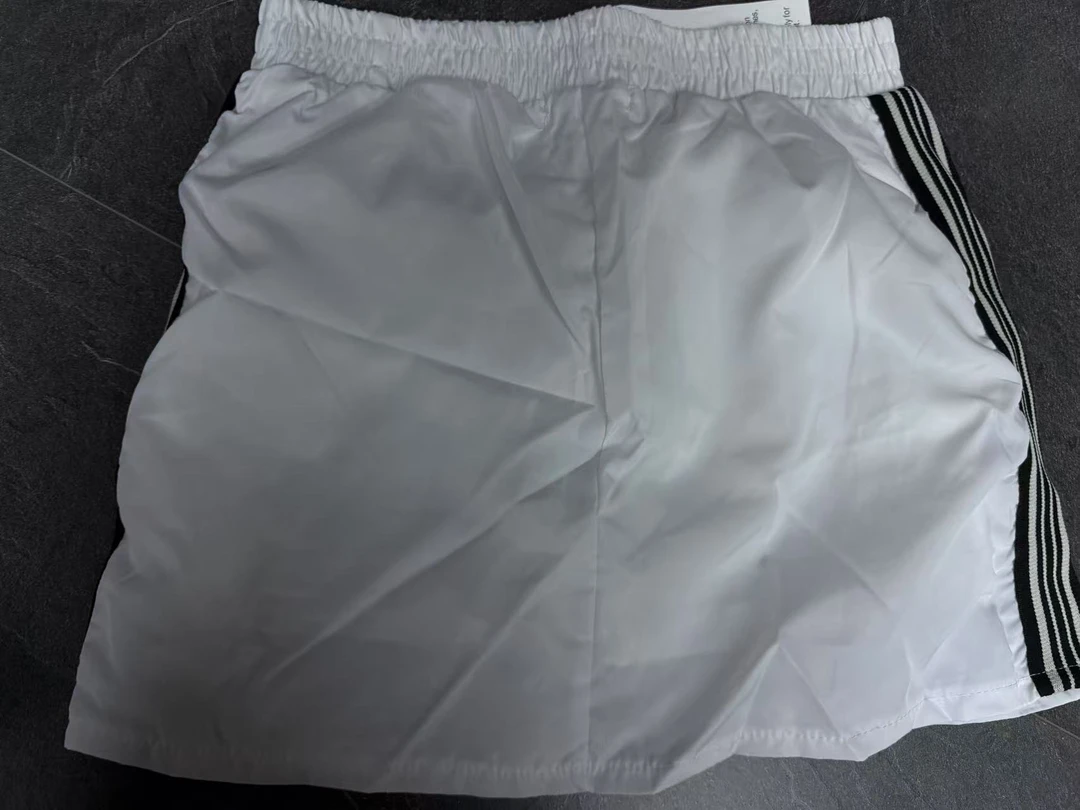 B2-4五色“侧条纹”松紧腰短裙（2589）