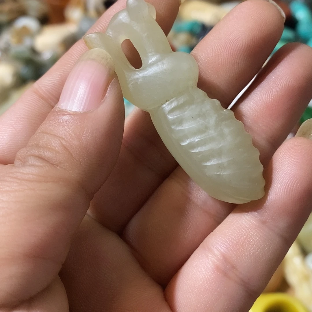 和田玉（糖玉）未镶嵌挂件