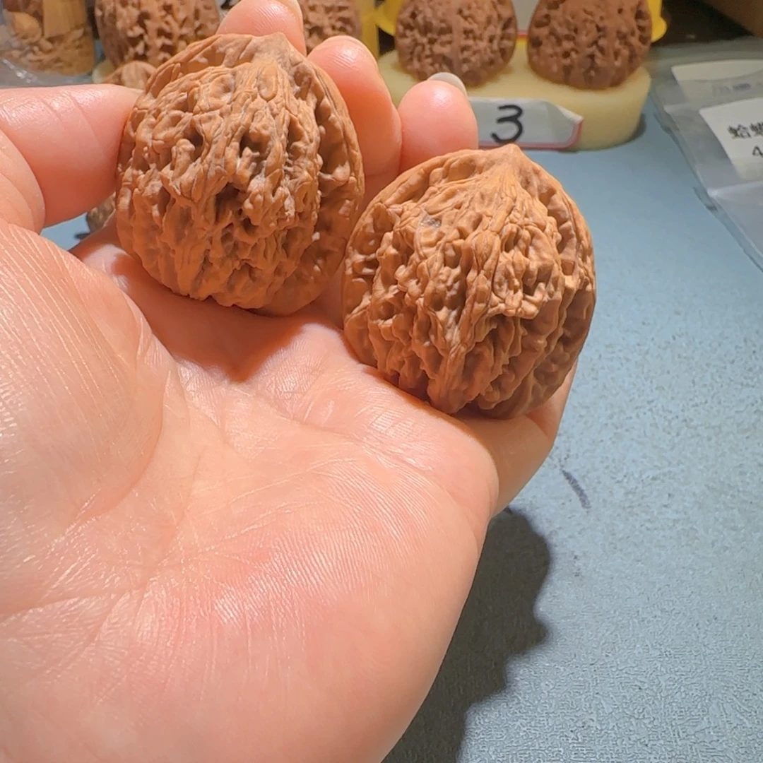 把件文玩核桃麦虎40