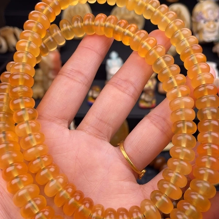 手串/手链驼骨老羊角算盘珠11/108