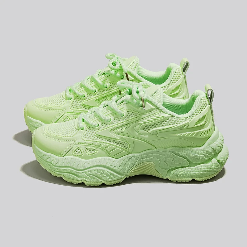 厚底增高老爹鞋女复古透气休闲鞋百搭韩系时尚运动鞋女潮流款