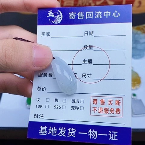 颈饰未镶嵌翡翠翡翠
