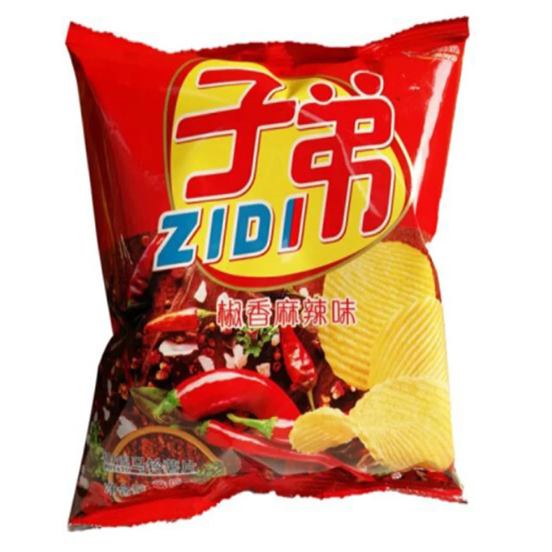 子弟土豆片麻辣味30g/袋  零食子弟薯片 1袋/份