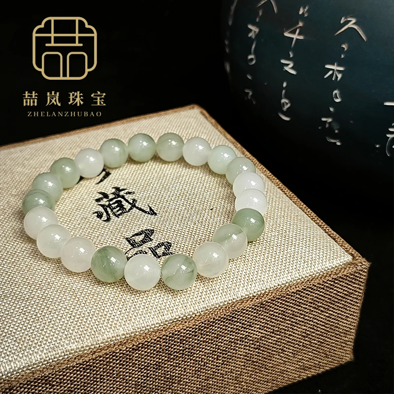 国风天山翠浅飘女款轻奢百搭手链 多样性发一SL009