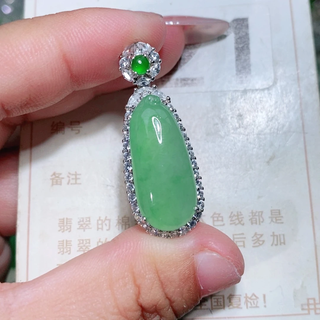 【闪购商品】未镶嵌挂件翡翠裸石