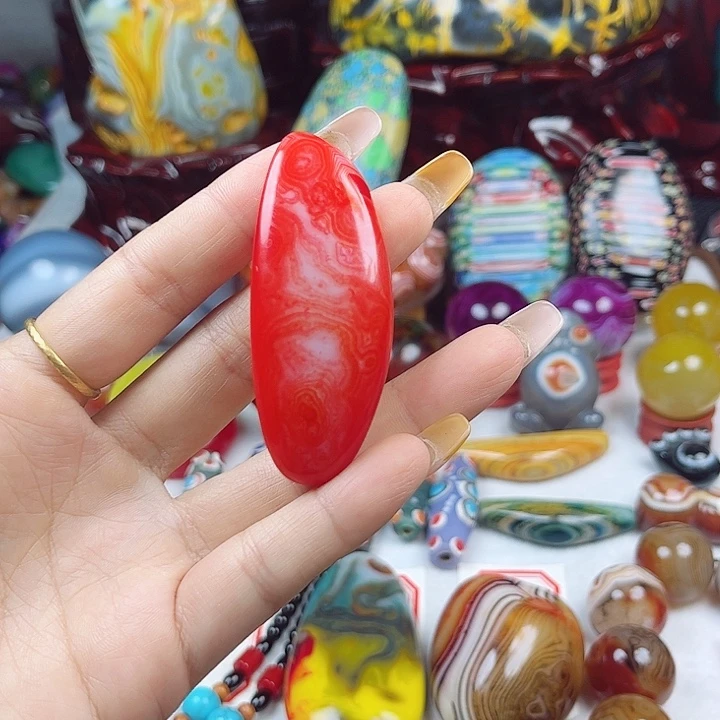 未镶嵌耳饰玛瑙/玉髓