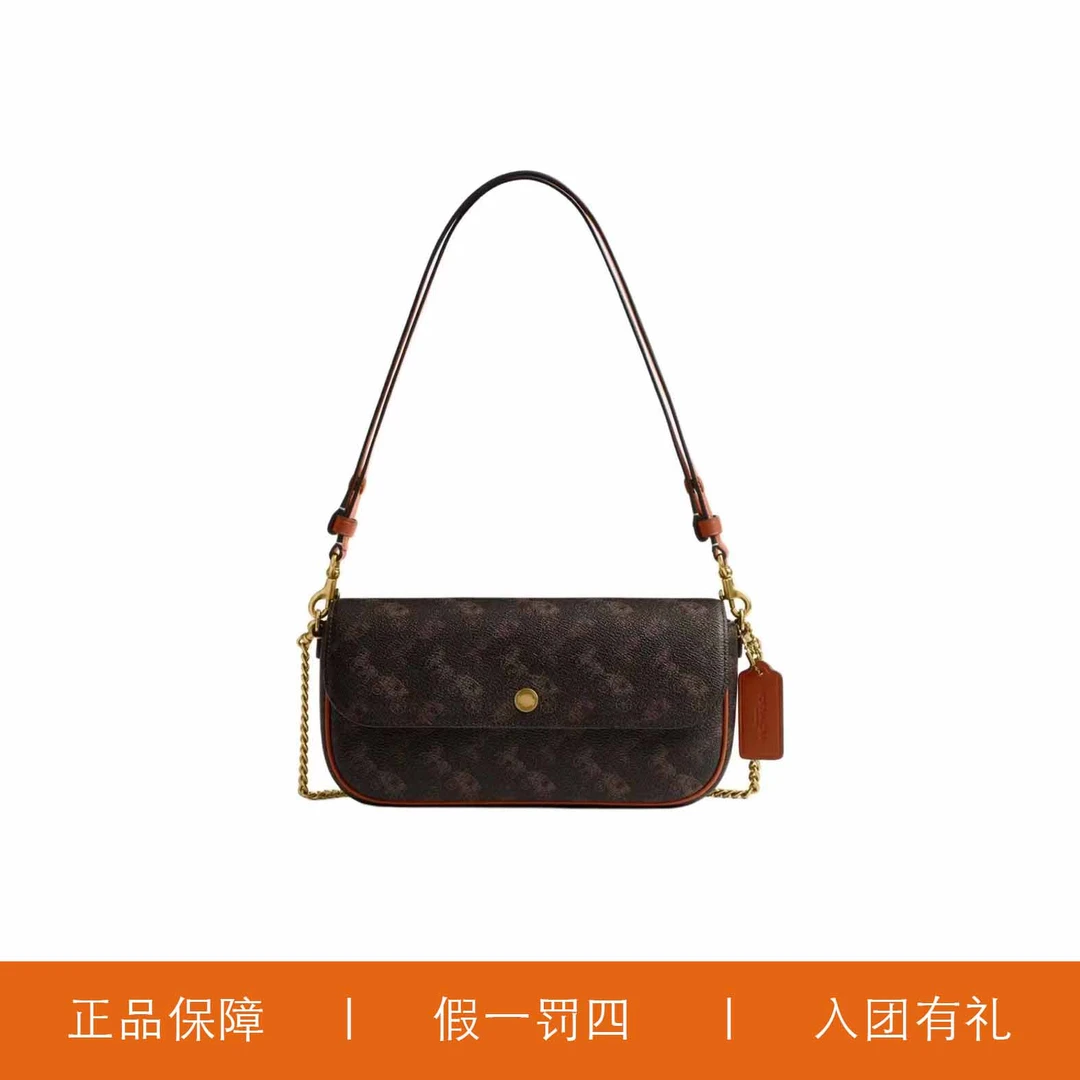 COACH/蔻驰 蔻驰马拉车腋下法棍包/HMA26/24X12X5