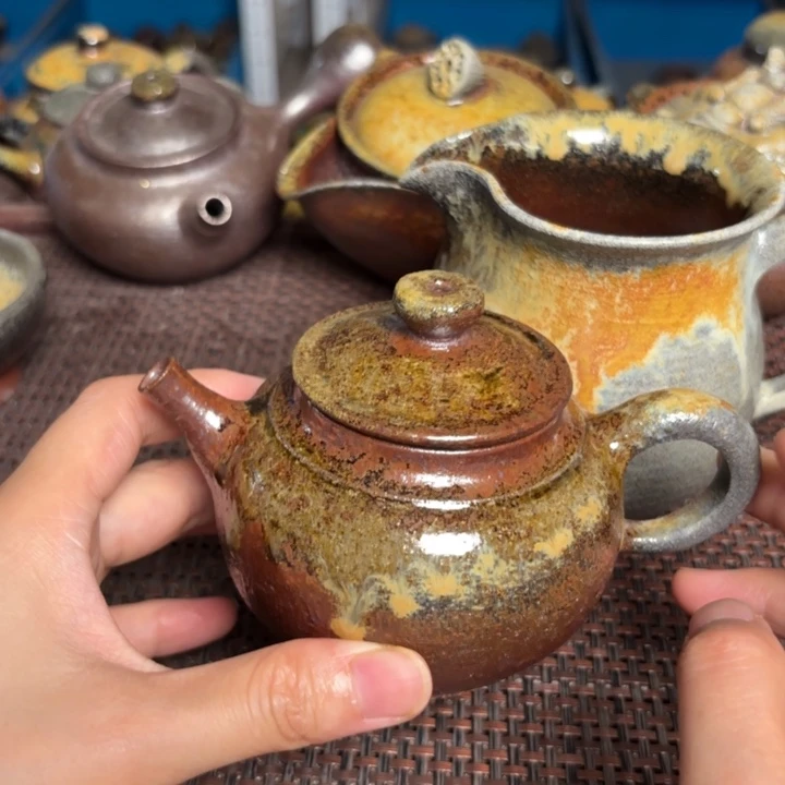 茶杯紫砂段泥手持200