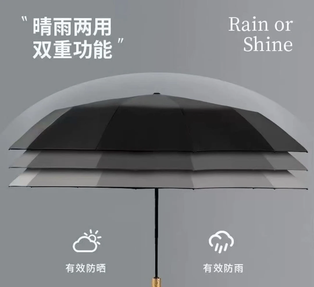 全自动晴雨伞便携超轻遮阳防晒户外防紫外线Tww