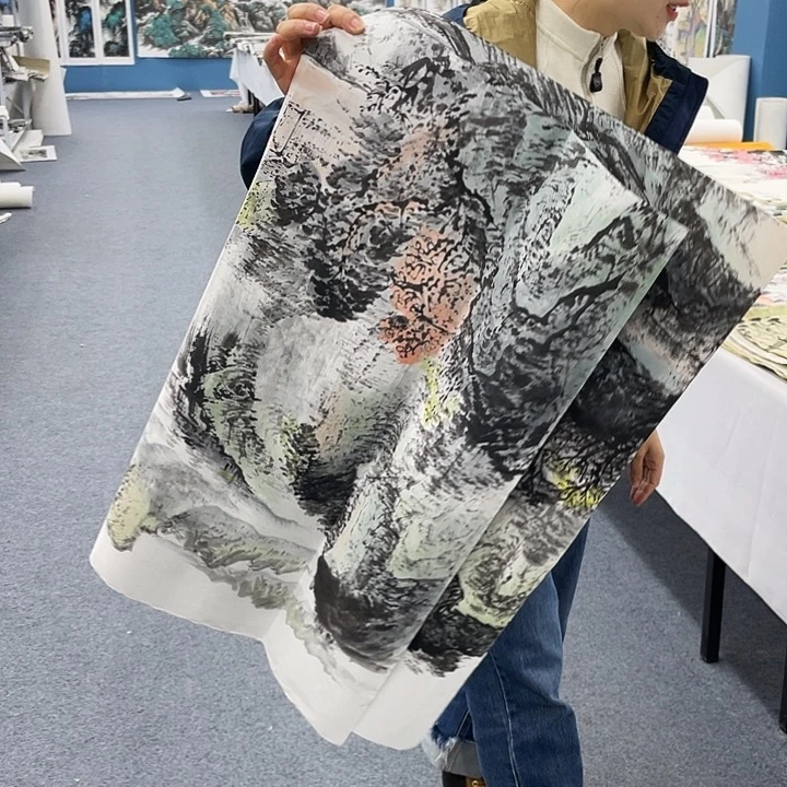 国画纯手绘国画作品