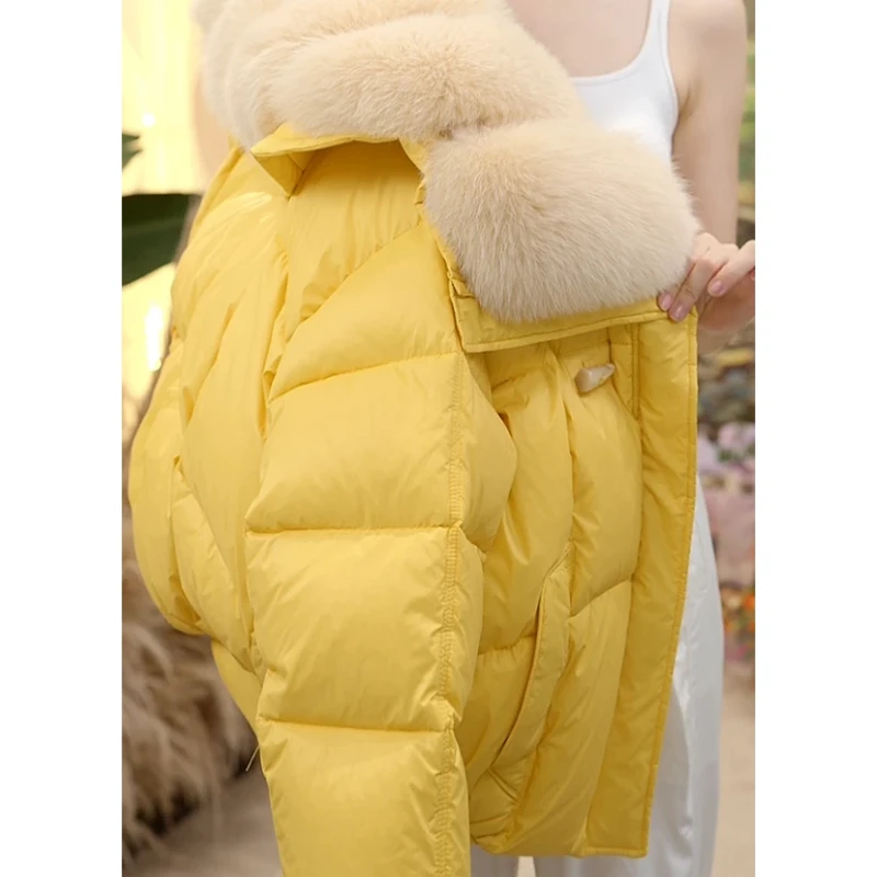 今年流行爆款冬季新款棉服女高端洋气潮流小个子时尚百搭棉衣外套