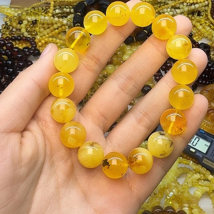 琥珀未镶嵌珠宝奇石