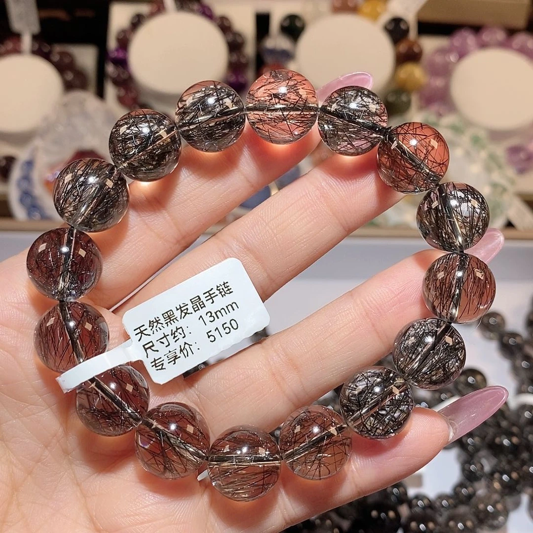 水晶手链未镶嵌黑发晶