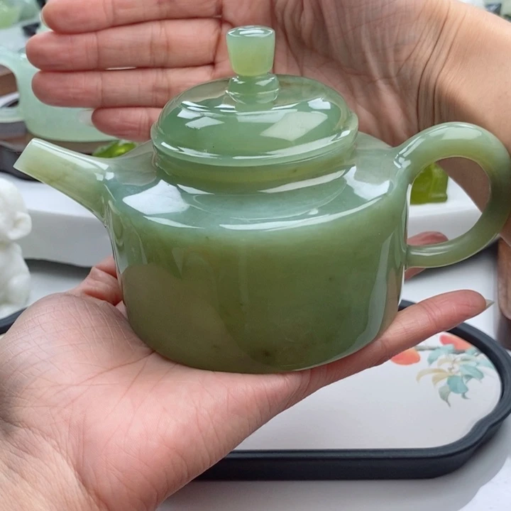 岫玉四大名玉摆件未镶嵌默