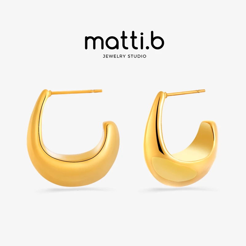 钛钢耳饰 小众简约中性风气质轻奢时尚水滴高级感ins女士耳钉1257