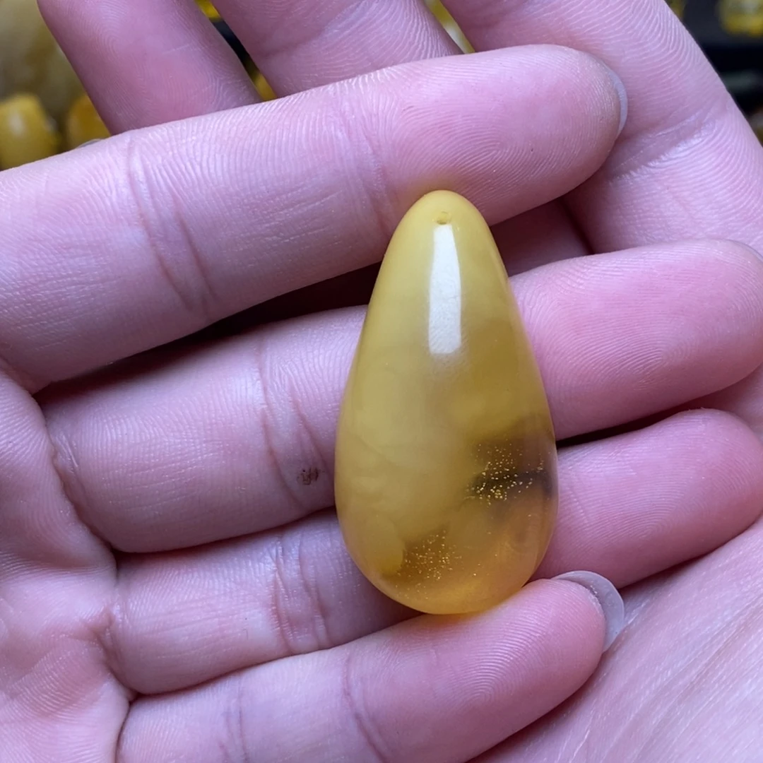 琥珀未镶嵌裸石蜜蜡