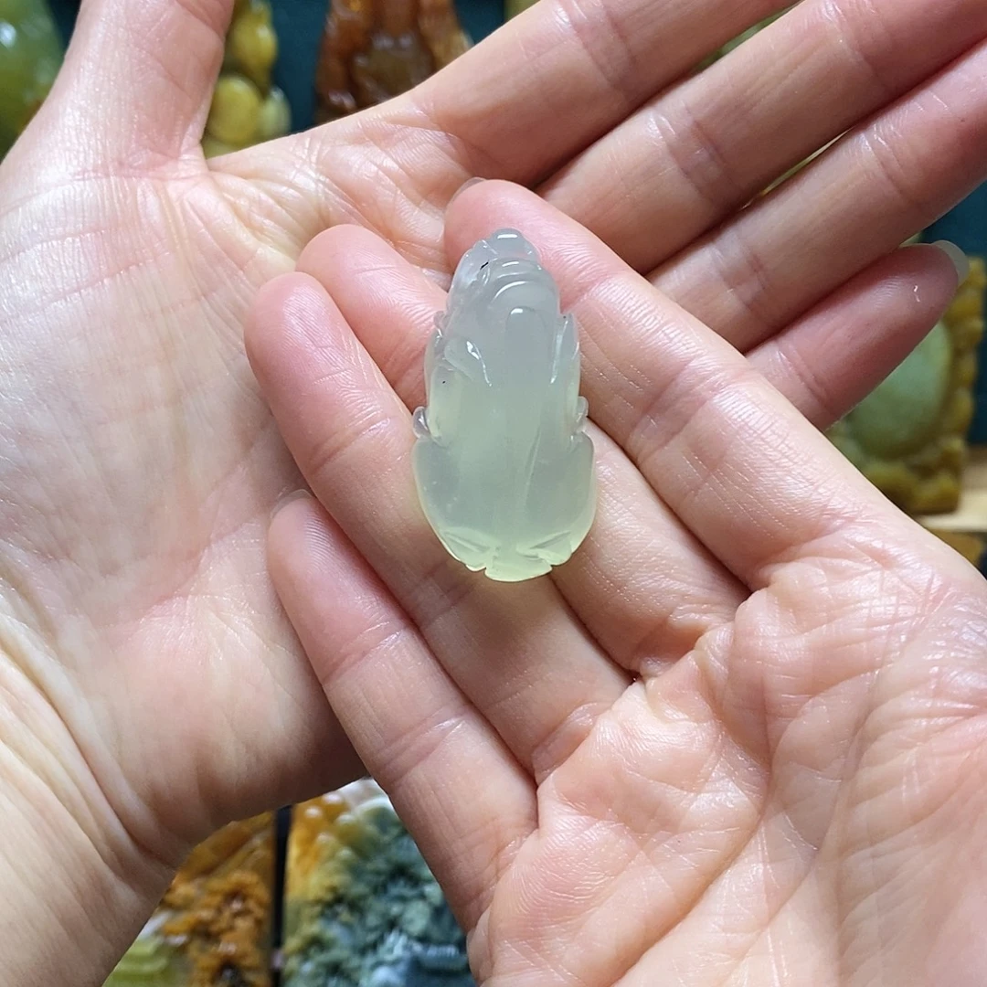 静***秋岫玉未镶嵌吊坠(赠链)