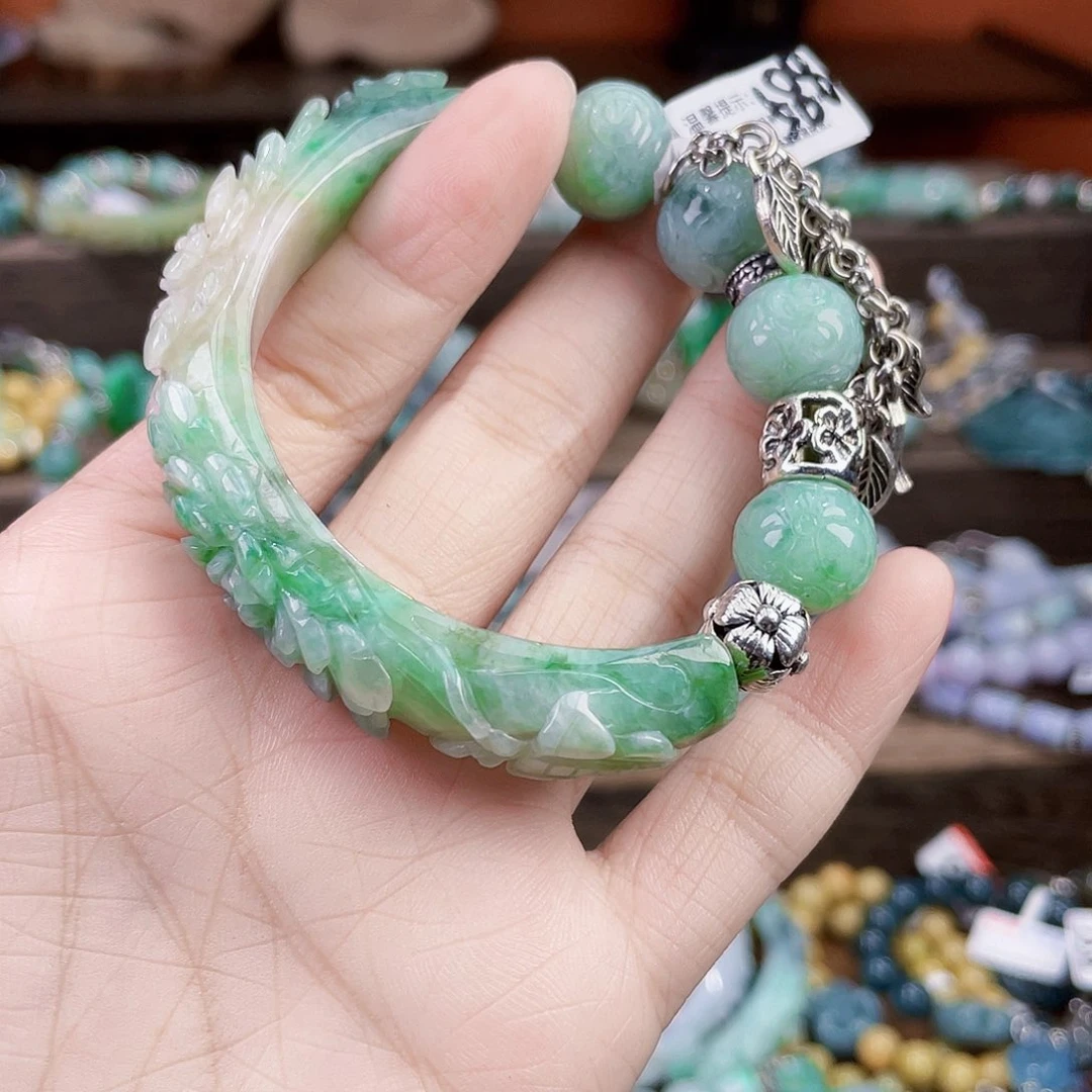 爱***羊未镶嵌手链翡翠手链