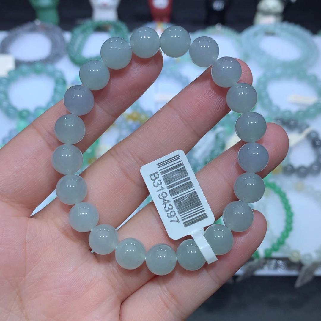 翡翠未镶嵌手串天然