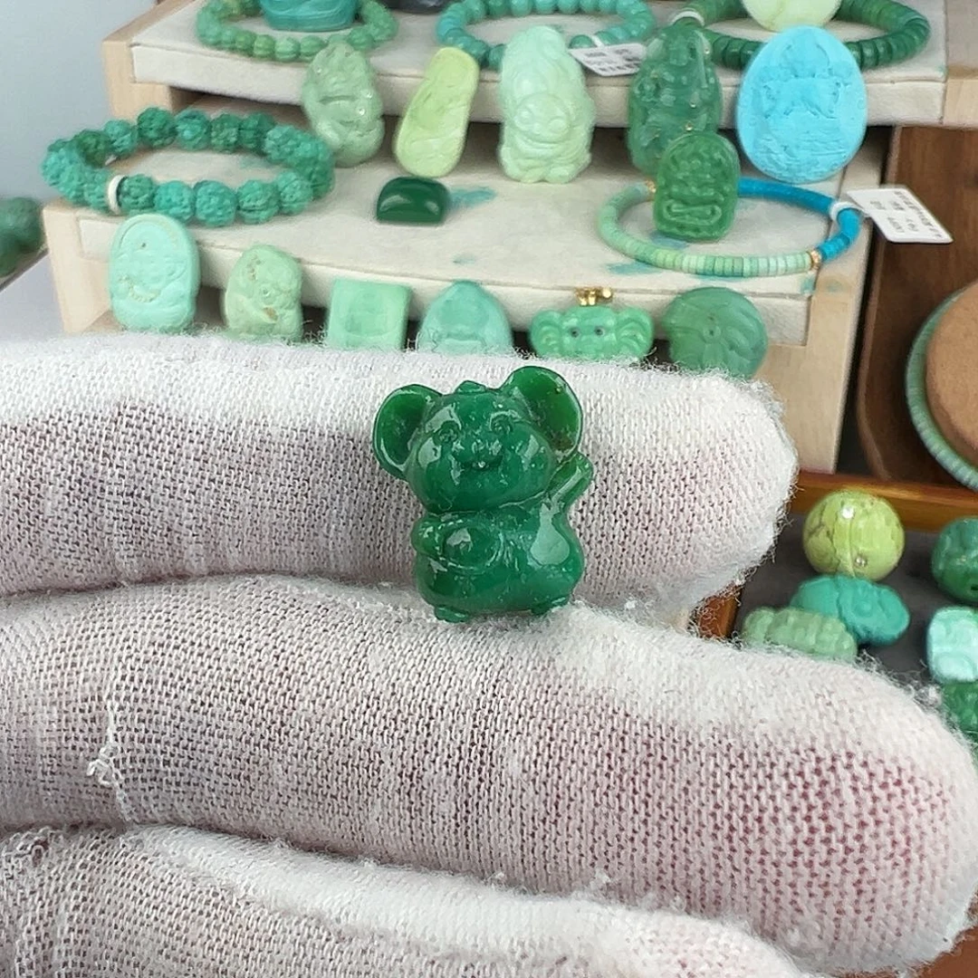 绿松石未镶嵌主播夏