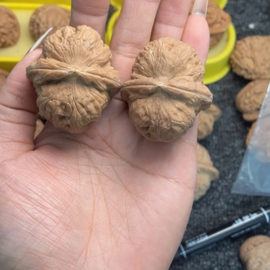 精***座吊坠文玩核桃元宝35