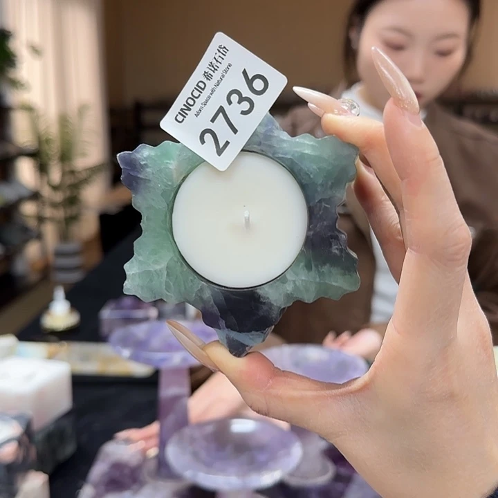 绿水晶香薰。 2726