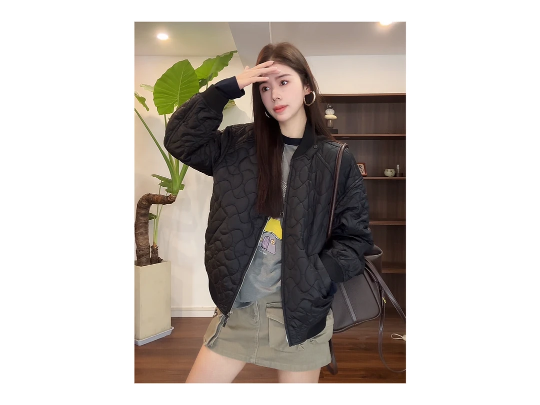 新款“西敏大街“棉服881#P03249新款秋款暗黑内啡肽百搭上衣