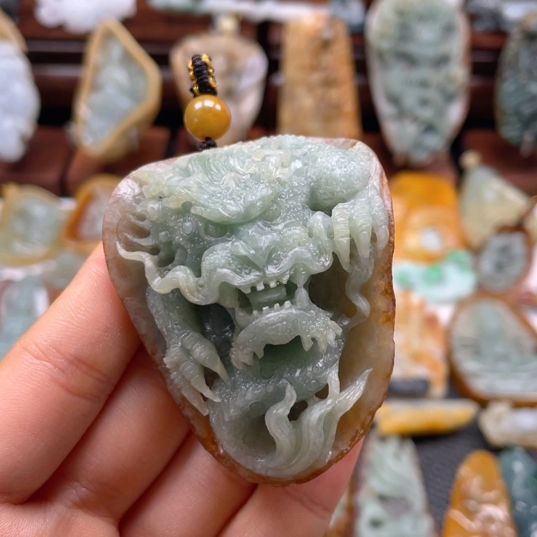 我***逗未镶嵌定制翡翠翡翠