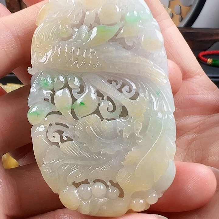 翡翠未镶嵌颈饰天然A货翡翠