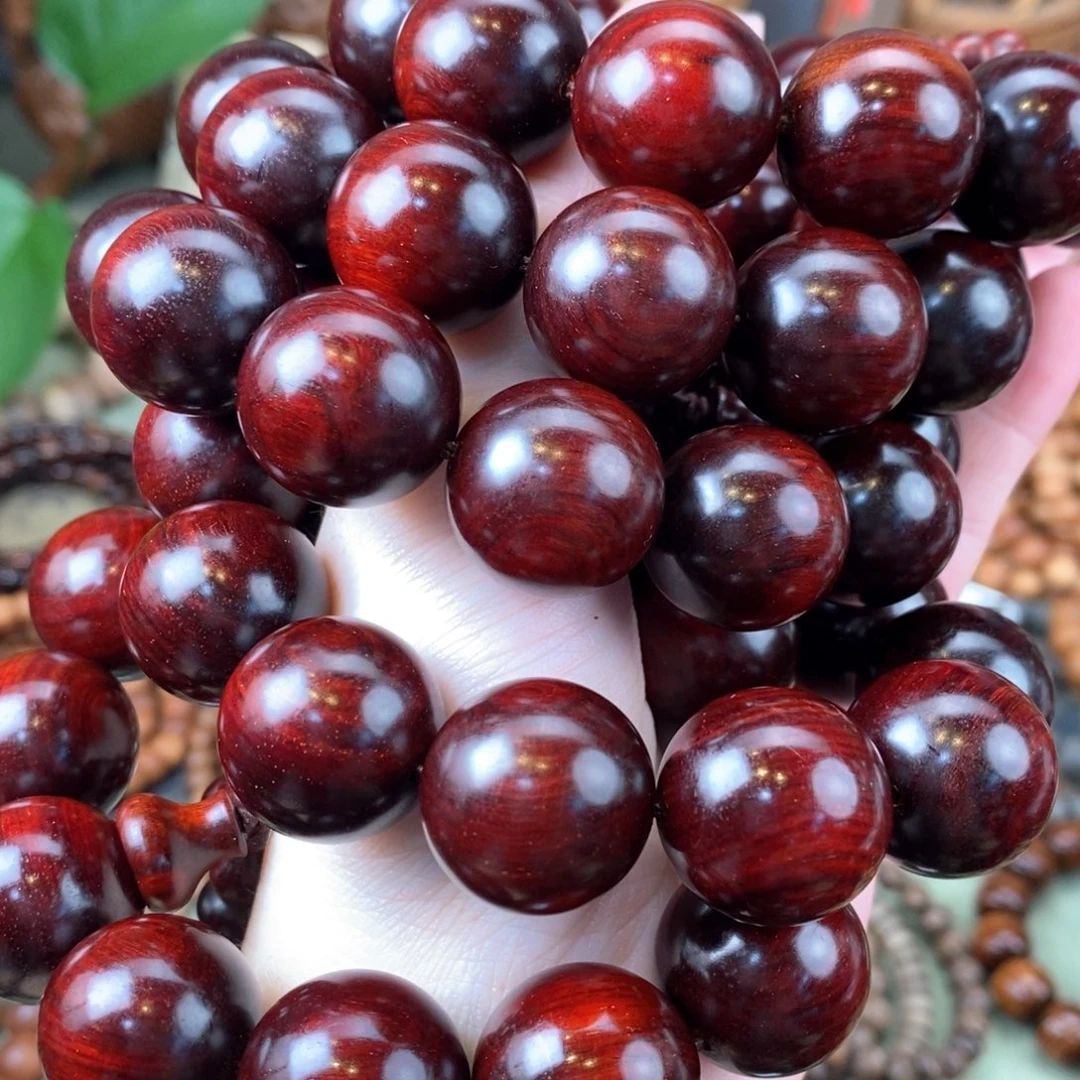 檀香紫檀（小叶紫檀）手串/手链2.0圆珠