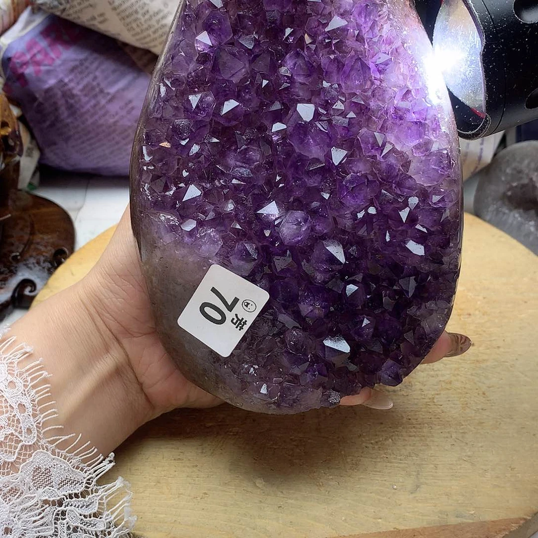 紫晶大型摆件（非配饰）未镶嵌