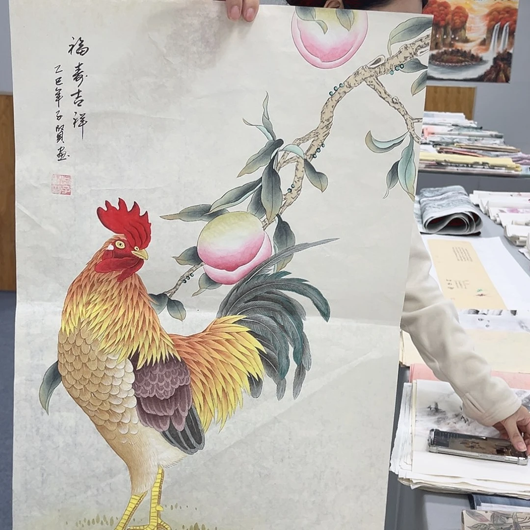国画国画纯手绘作品