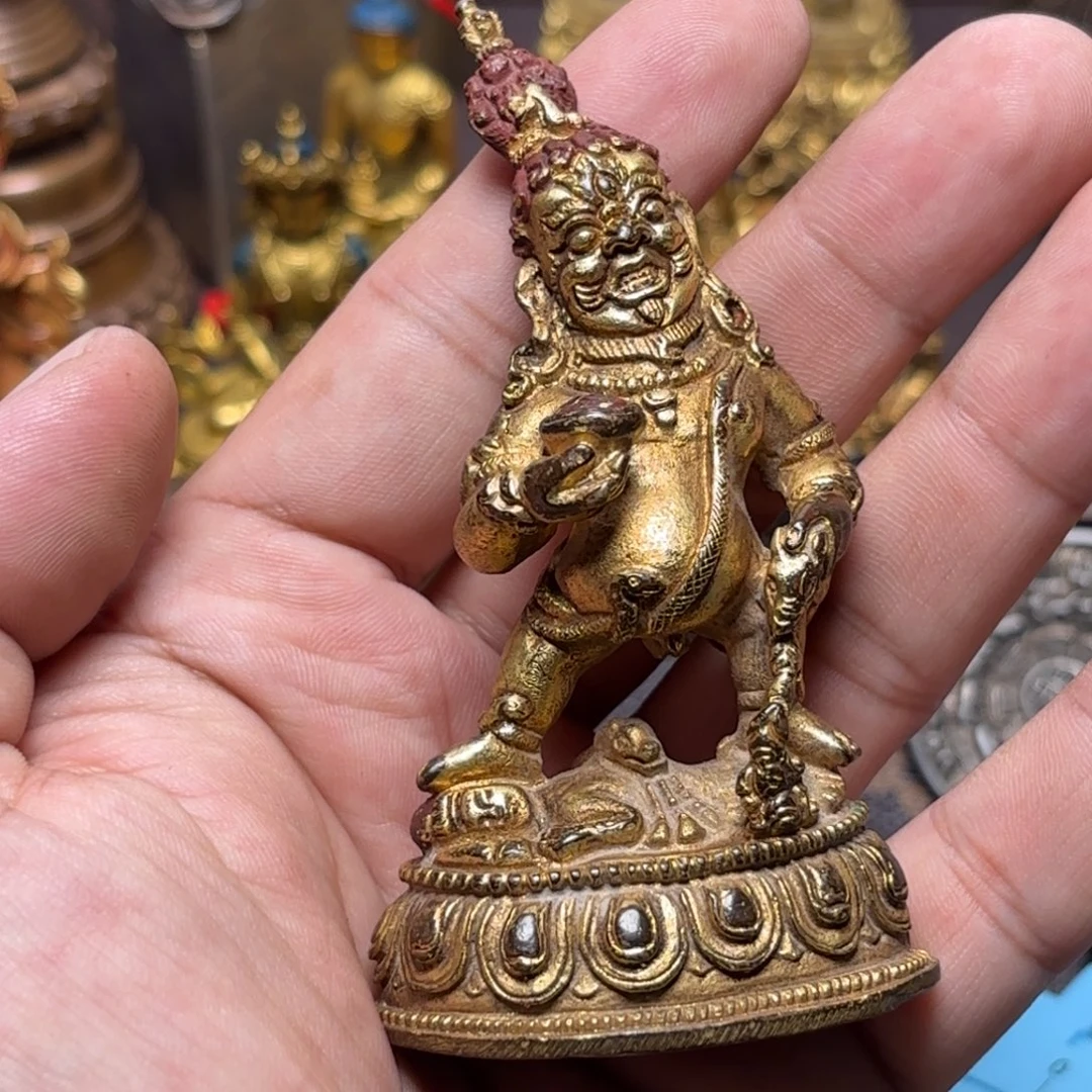 铜星月菩提挂件菩提