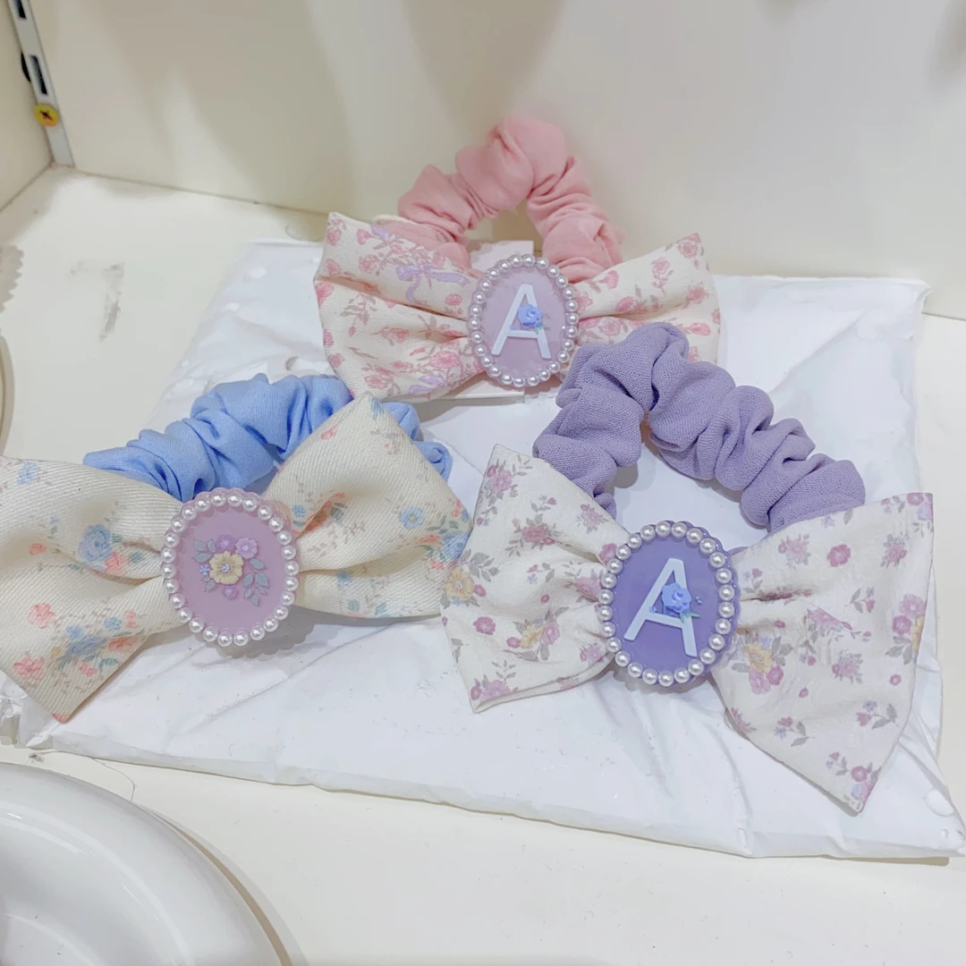 【HY-12197】发三个 发圈可爱女童儿童配饰发绳发饰